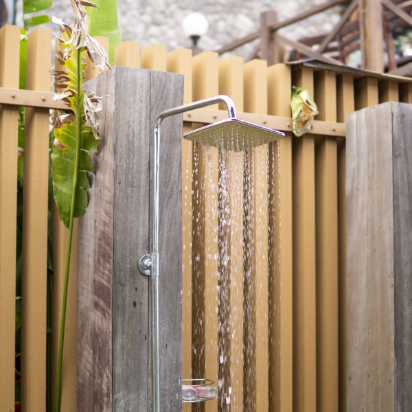 Cost of Outdoor Shower Plumbing in Rochester