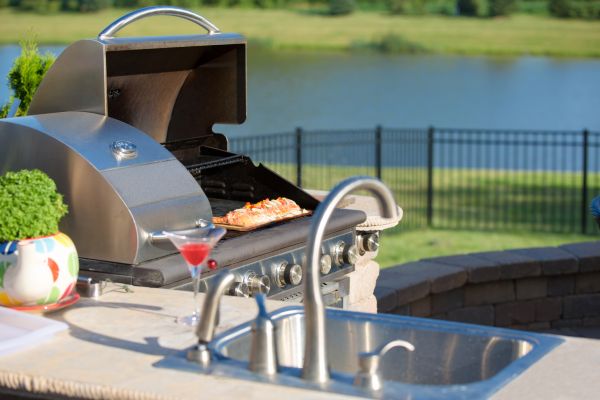 Cost of Outdoor Kitchen Plumbing in Rochester